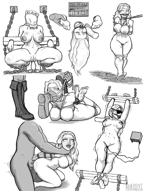 Every Party Has That One Who Goes On Solo Adventures (female dwarf in a sex dungeon)(Coherent Homunculus) by coherent_homunculus