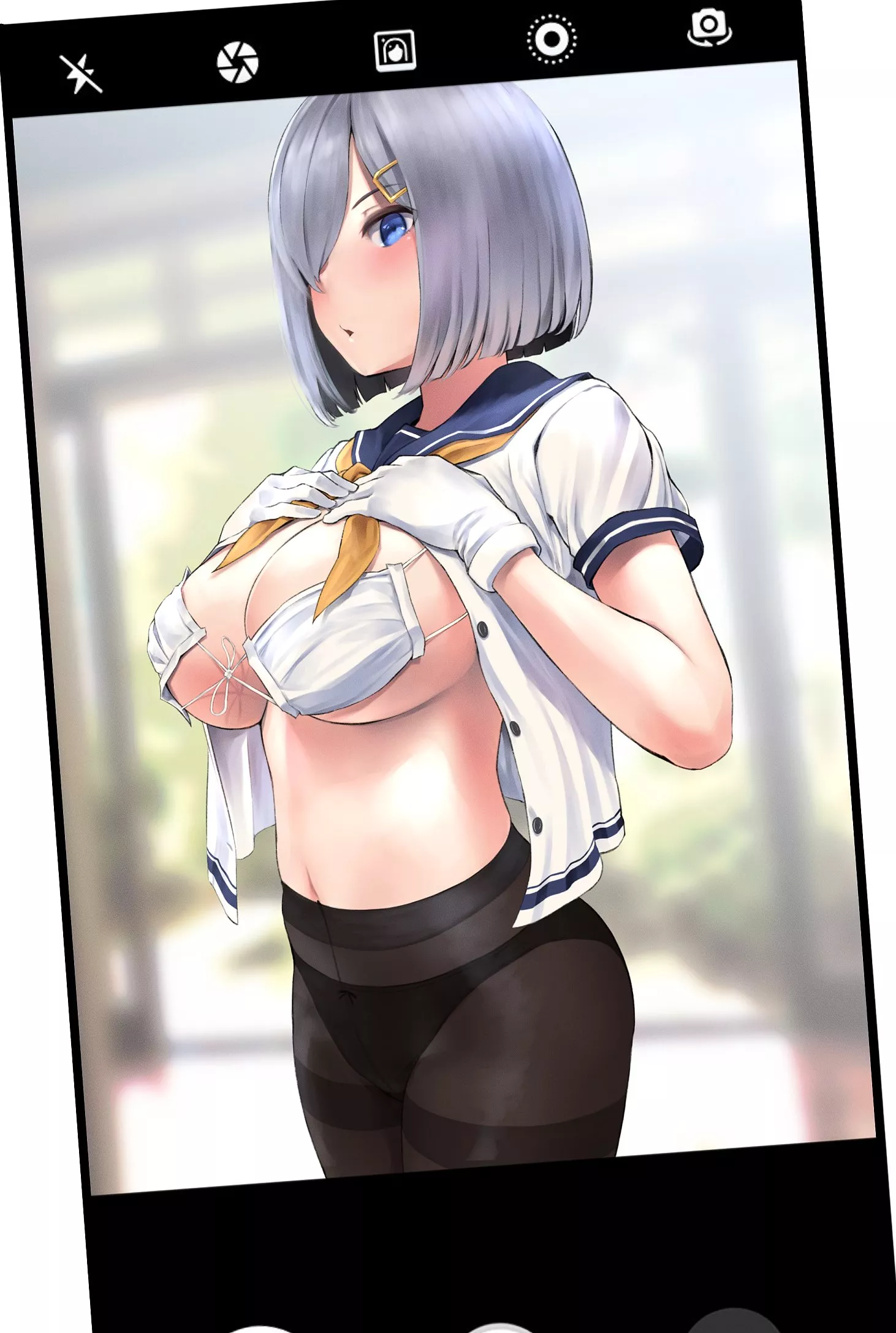 Eyepatch Bikini Hamakaze (Wa/Genryusui) [KanColle] posted by llamanatee