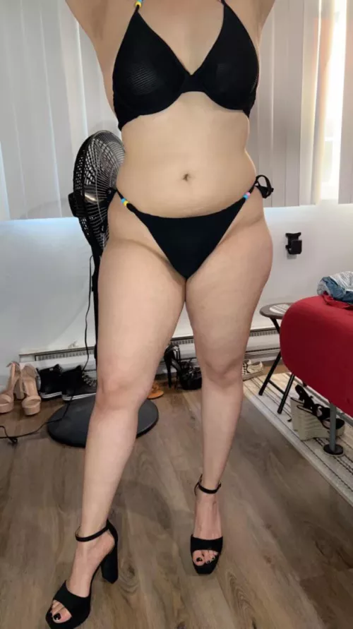 It’s getting colder here. I don’t wanna put my bikini away yet :( by MissKittyCat12