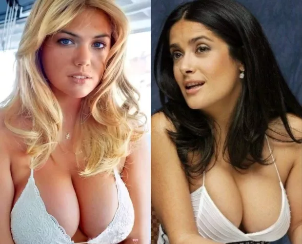 Kate Upton vs Salma Hayek by wise_memer
