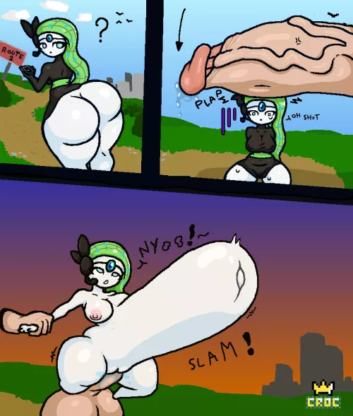 Meloetta breeding (kingcroc) [pokemon] by Practical-Trust-2540