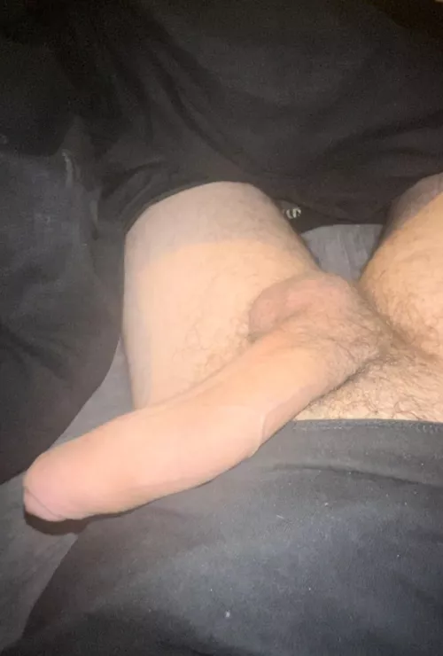 My big, meaty, uncut cock💪🏼😈 by StraightHungAlpha