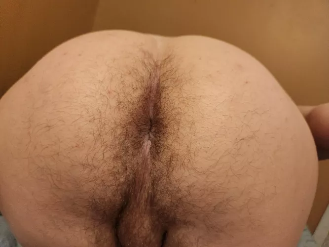 My hairy hole by me_him_