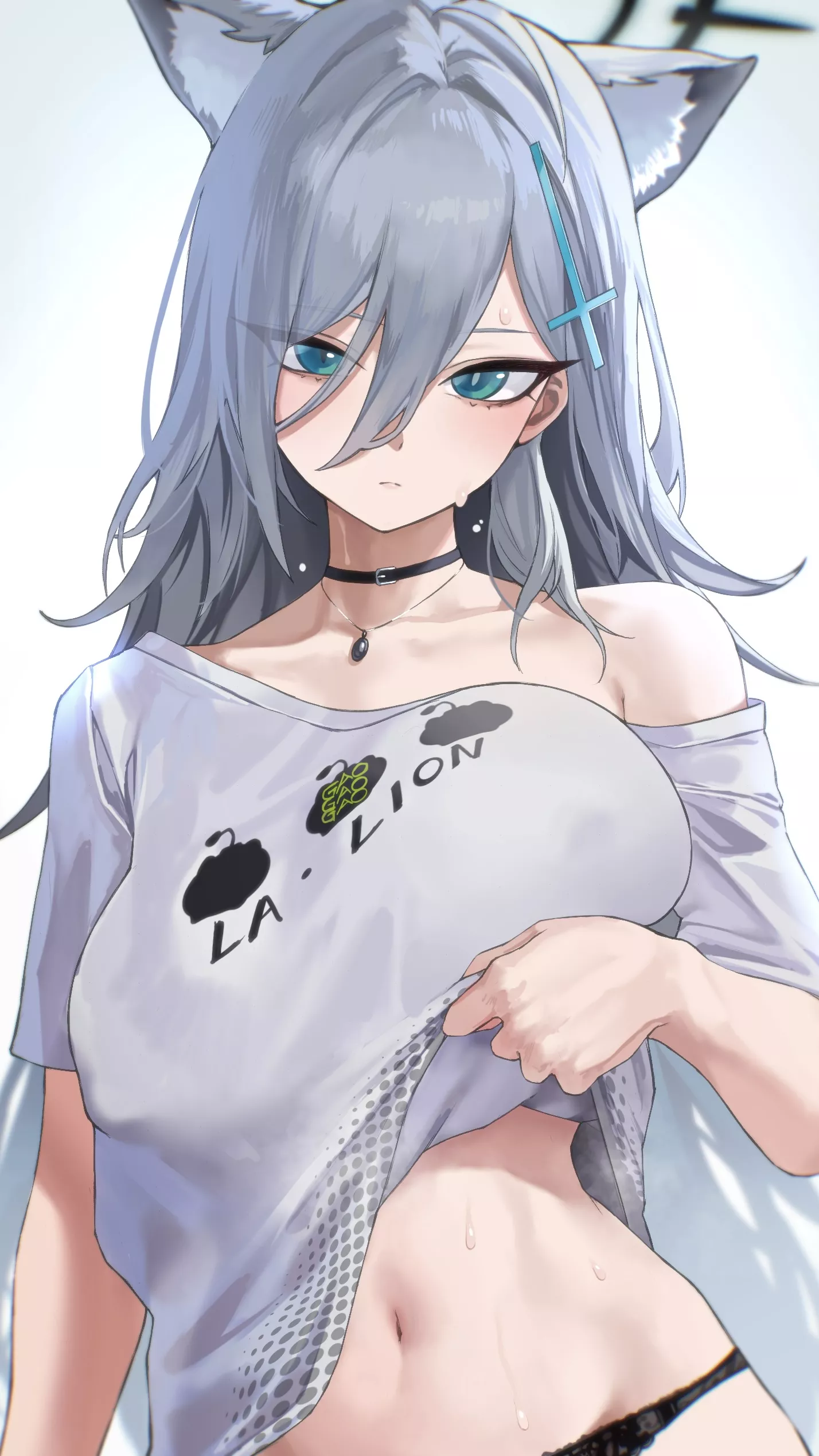 No bra Shiroko [Blue Archive] posted by x54dc5zx8