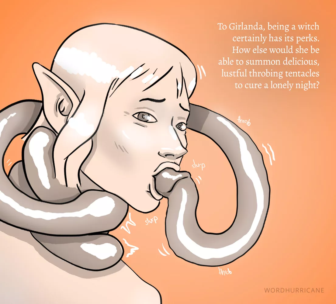 (OC) Girlanda and her tentacles posted by wordhurricane