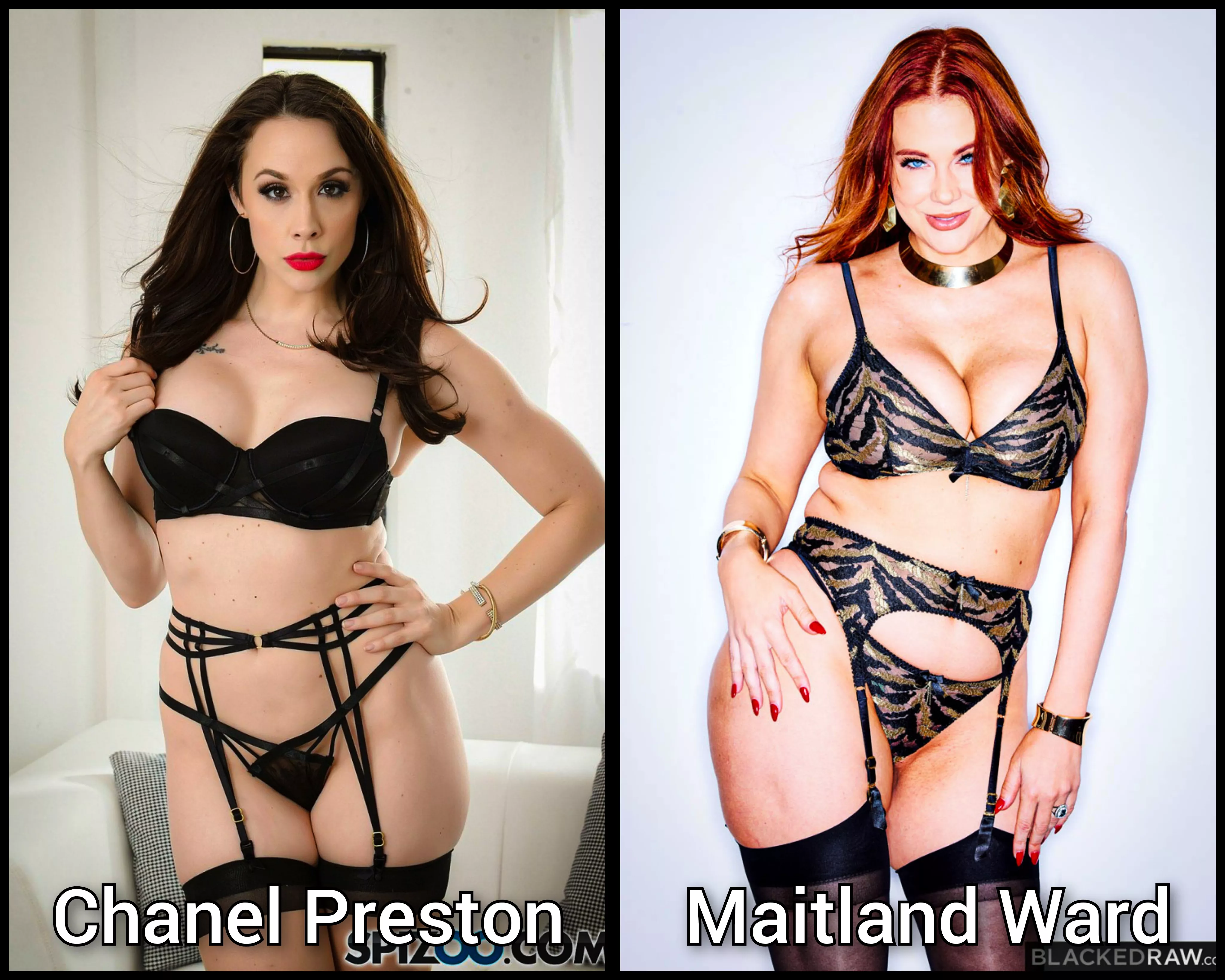 pick one - Lingerie milf battle round 2- [Chanel preston] [Maitland Ward] posted by abo_oba73