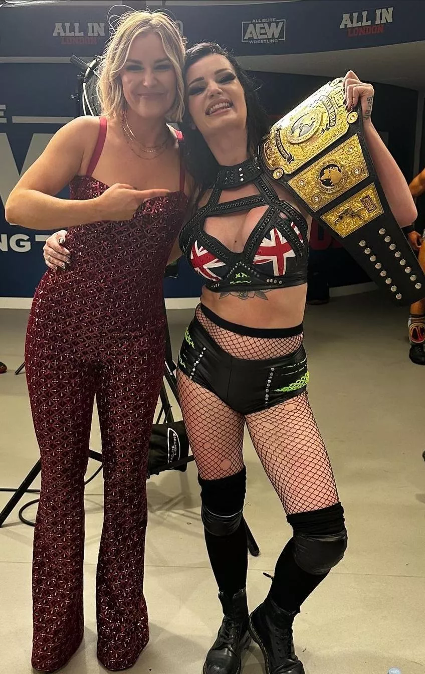 Renee Paquette and Saraya posted by Johnny_9500