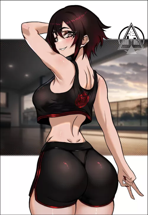 Ruby showing of her ass [Dizzle_tan] by Lakas1236547