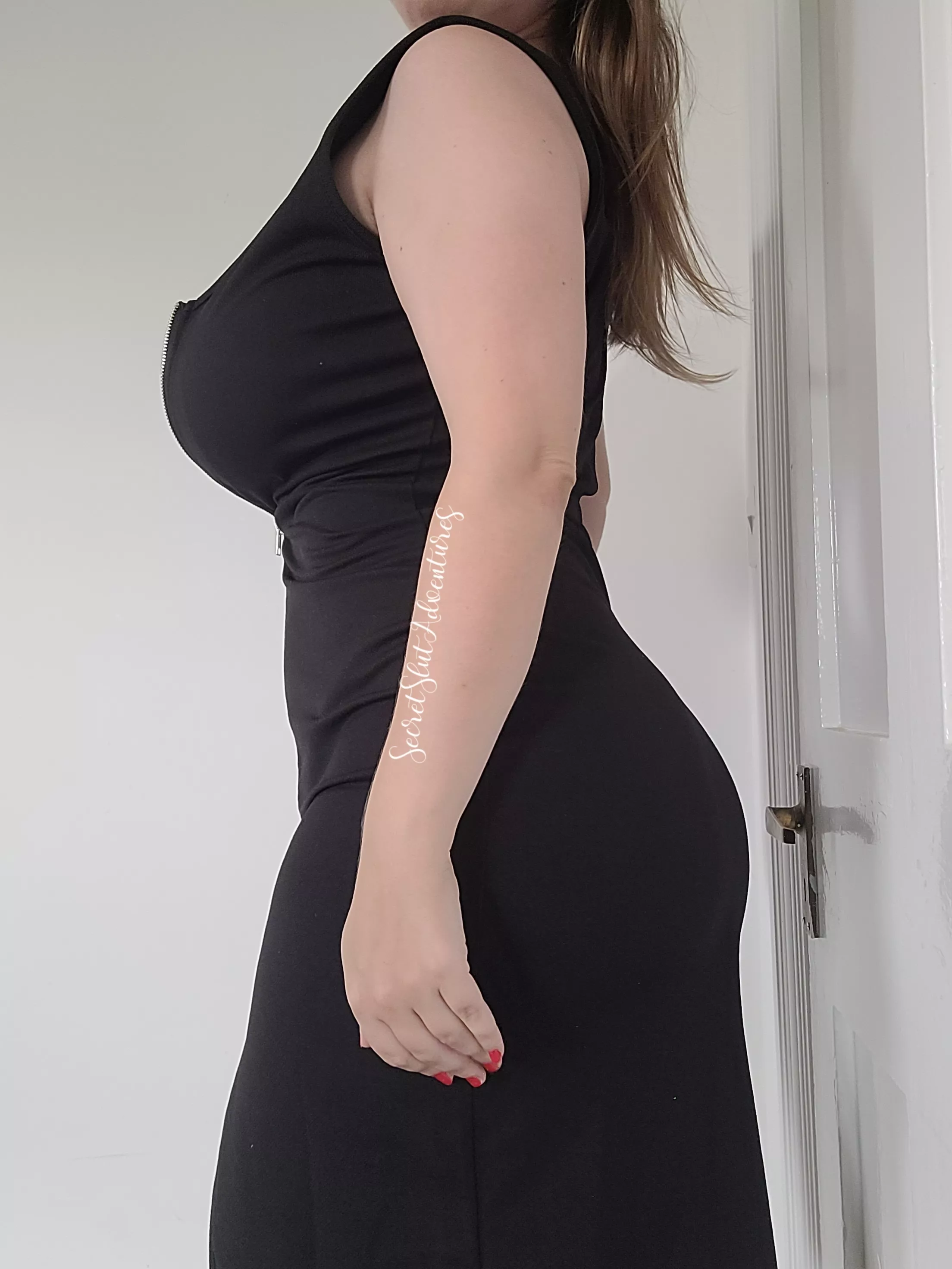 There's really no hiding my curves posted by SecretSlutAdventures