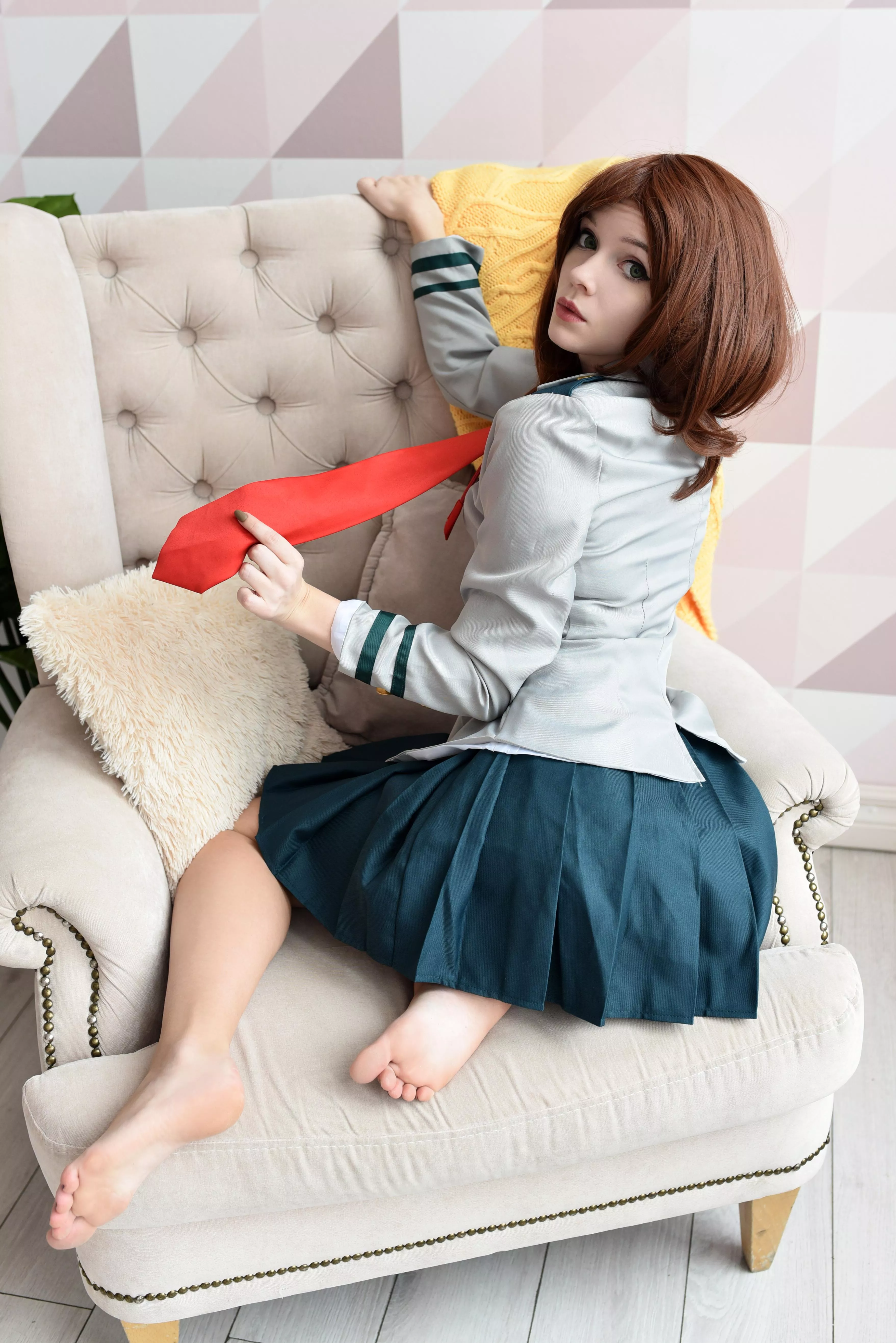 Uraraka cosplay by Evenink posted by irina_sabetskaya
