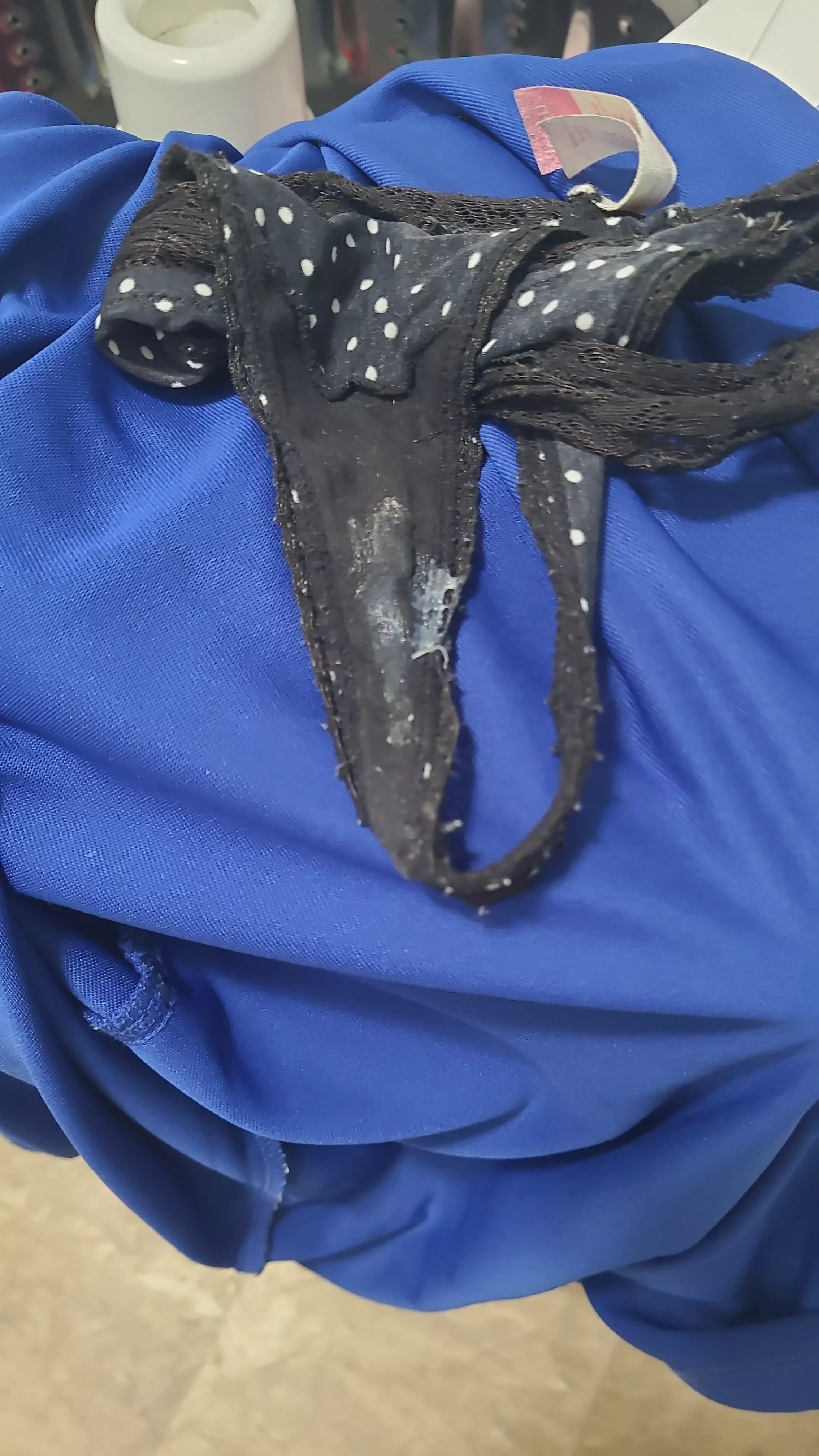 Wife's work panties posted by sasquatch19901