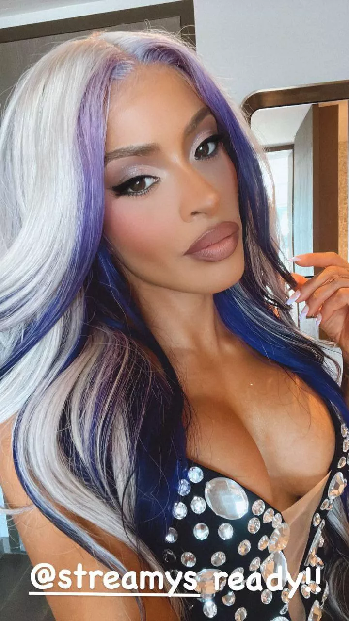 Zelina Vega posted by SheetAcrobat