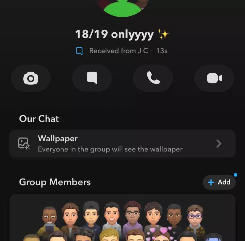 18/19 year olds ONLY group chat. Read my profile bio to be added. posted by lrir