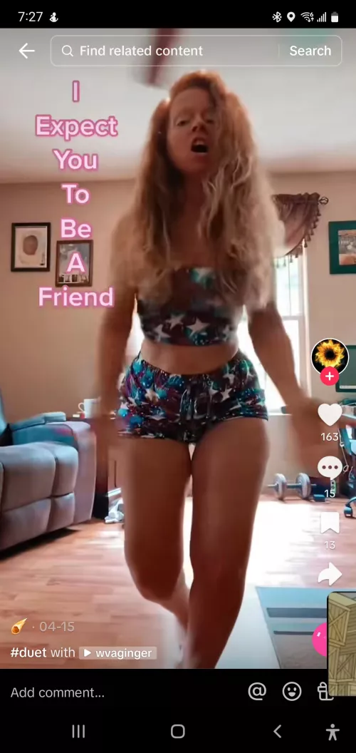 Anyone know her by hbffhnnn