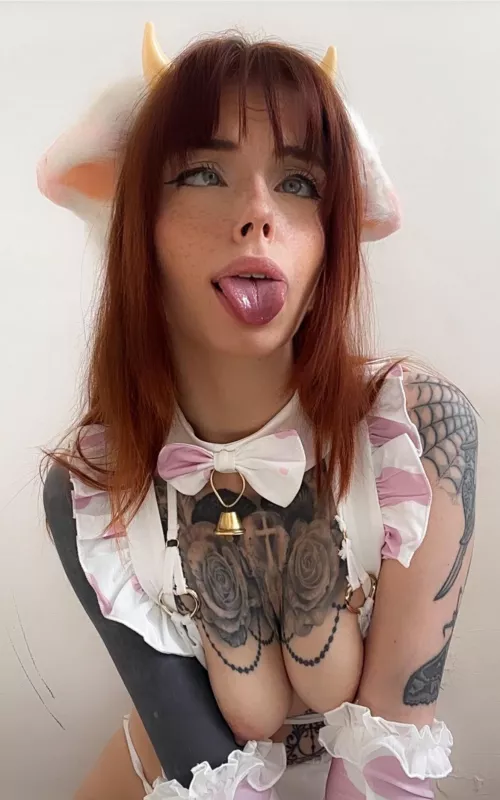 Cum on my strawberry milkers🐮🍓 by Ce_Luna