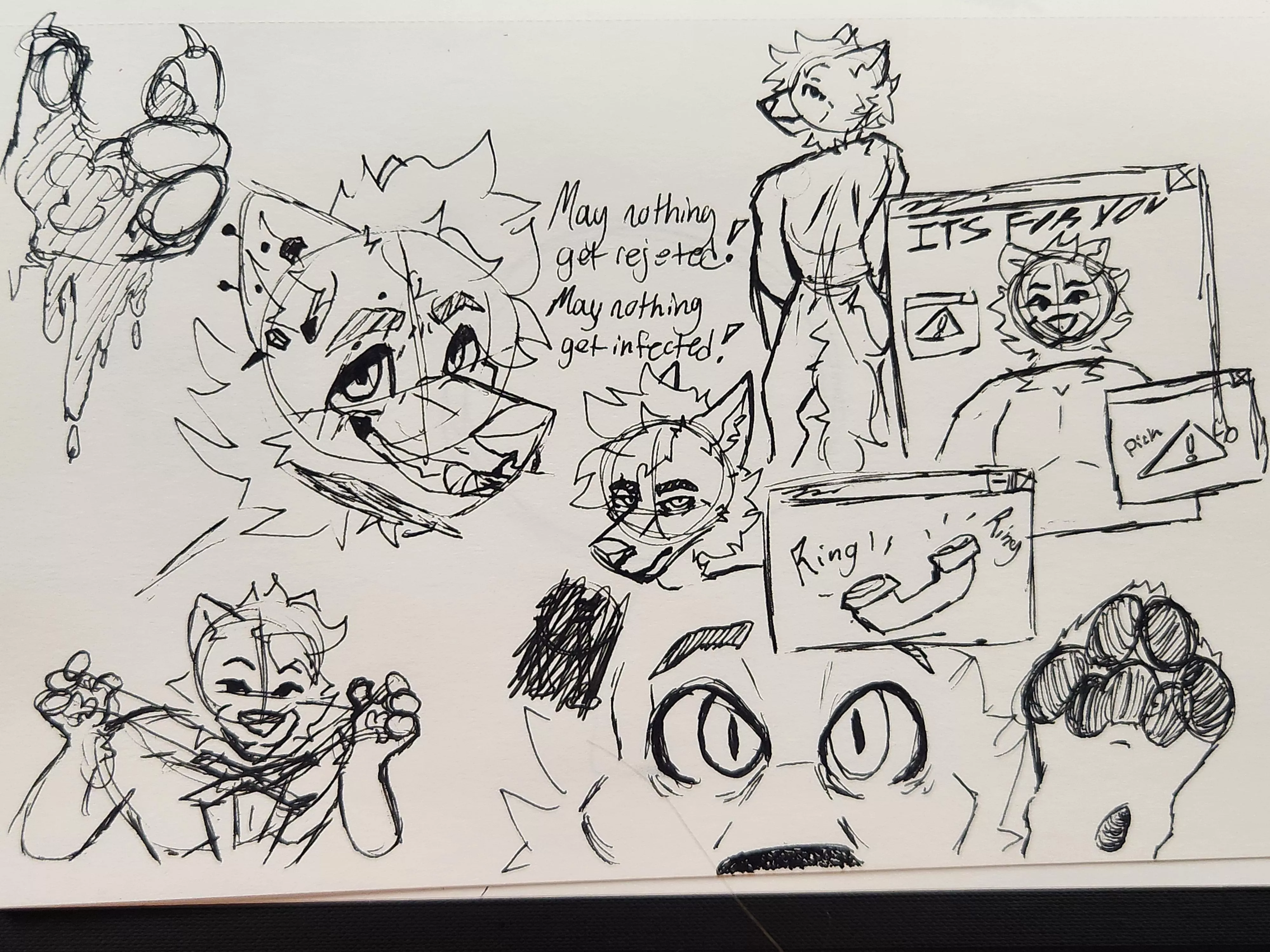 Drawings from school today and some are for other days. Art by me posted by WhostoIemyPOTATOES
