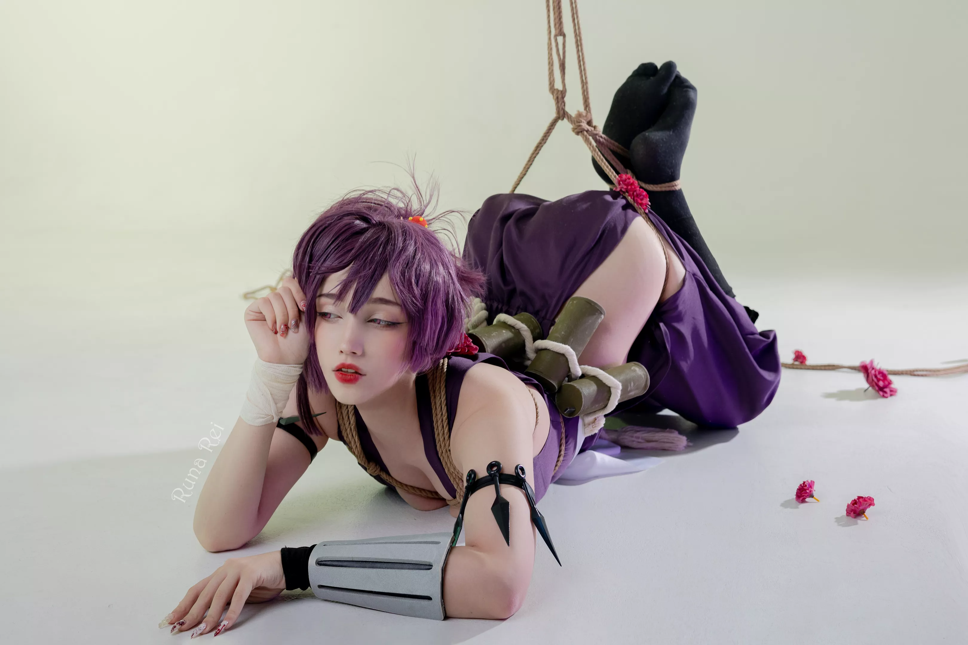 [Hell's Paradise] Yuzuriha (Runa Rei) posted by runa_rei