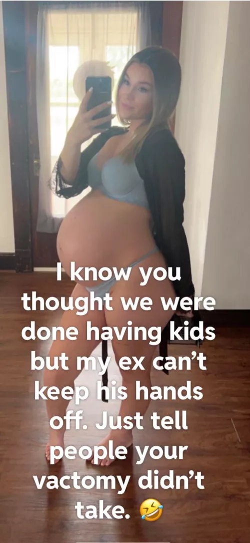 I know you thought we were done having babies. by diaperduty99