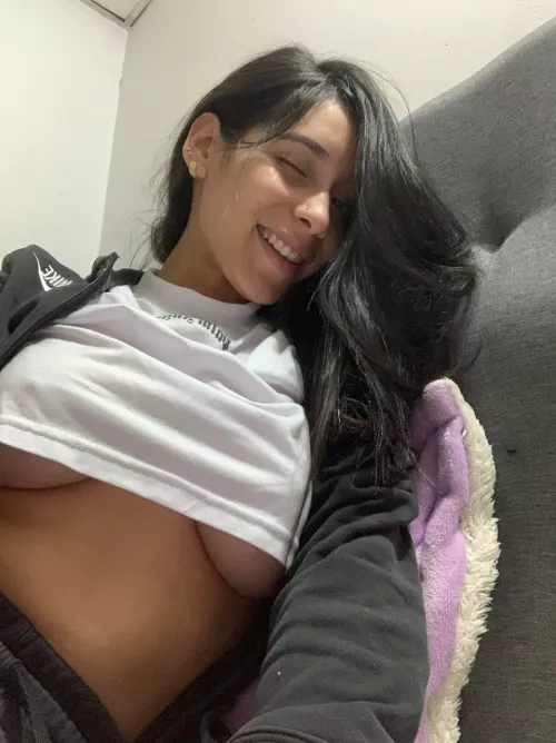 I never wear a bra during summer by GroundbreakingBit490