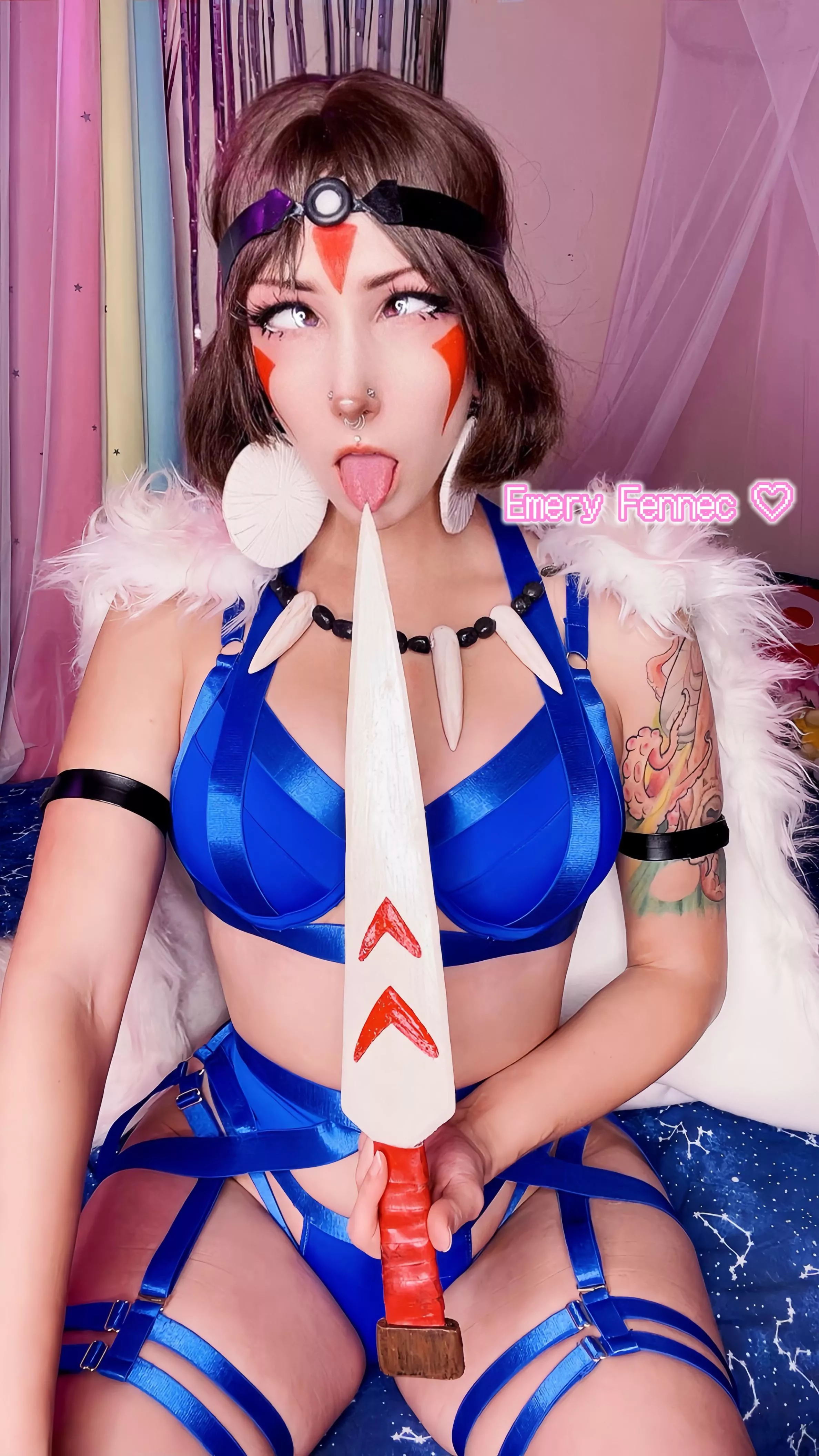 princess Mononoke by Emery Fennec posted by Emeryfennec