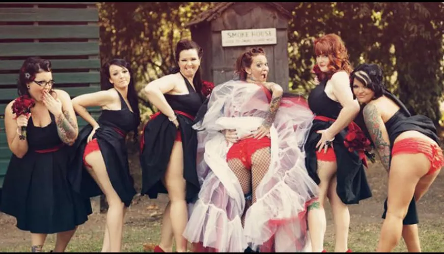 Red is the color of this wedding. by Overall_Stable185