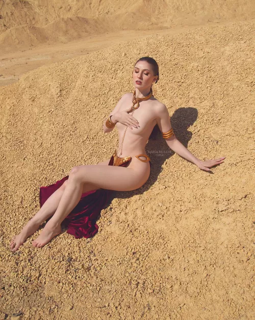 Slave Leia (Maria Muller) by MariaMuller_Of
