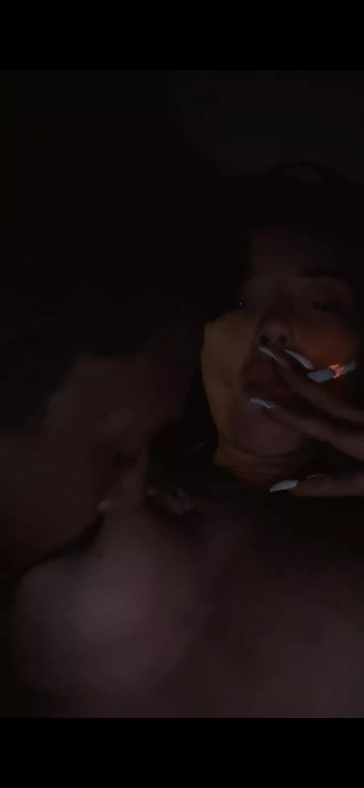 Smoking makes me & him naughty 😈 posted by chelsieminx