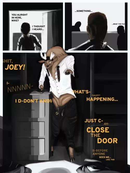 Unsanctioned Break [M Human -> Semiferal Deer] by tffeelsweirdman