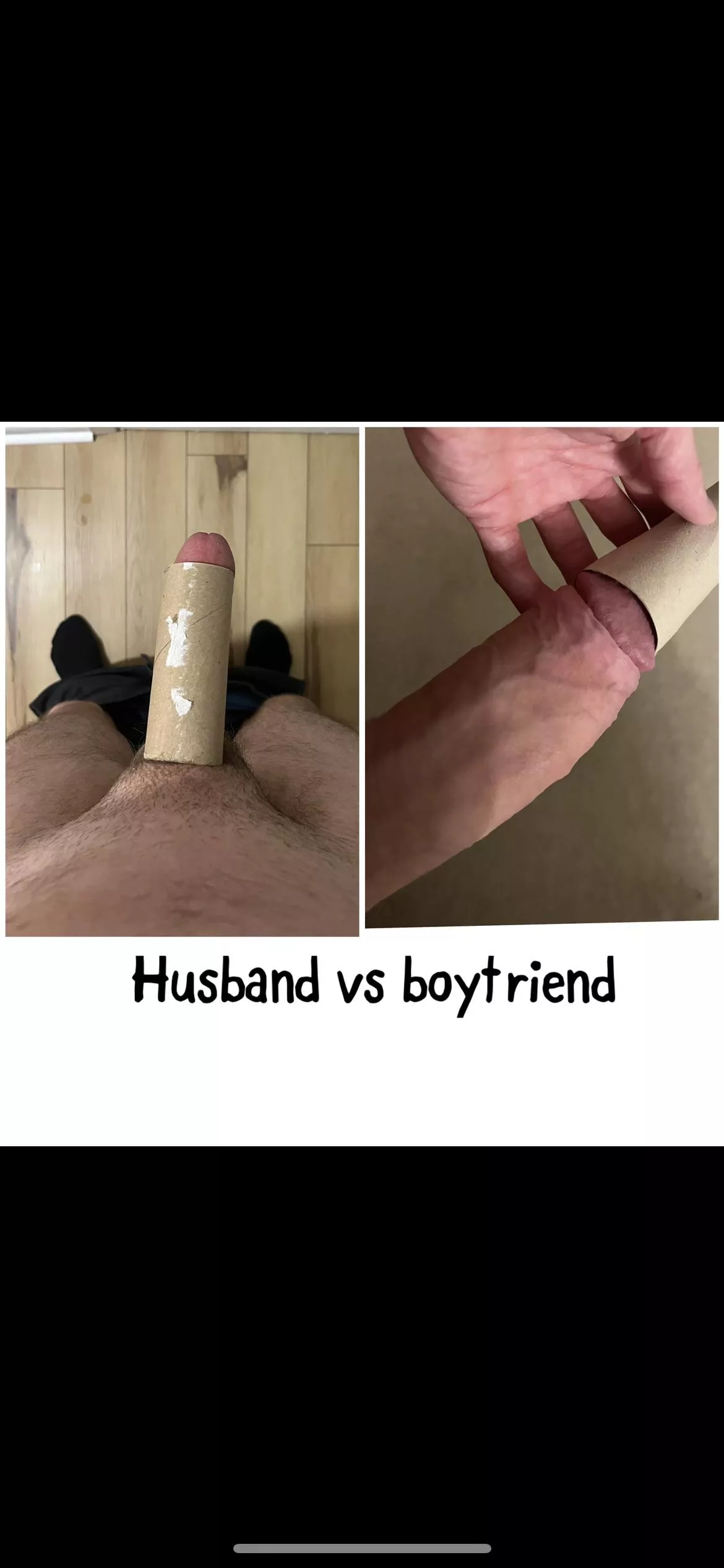 Wives eyes don’t lie, size does matter. Just have to let them see the difference and then your wife’s life can be changed for the better. Be a good husband and let her explore ;) posted by Nervous_Caregiver291