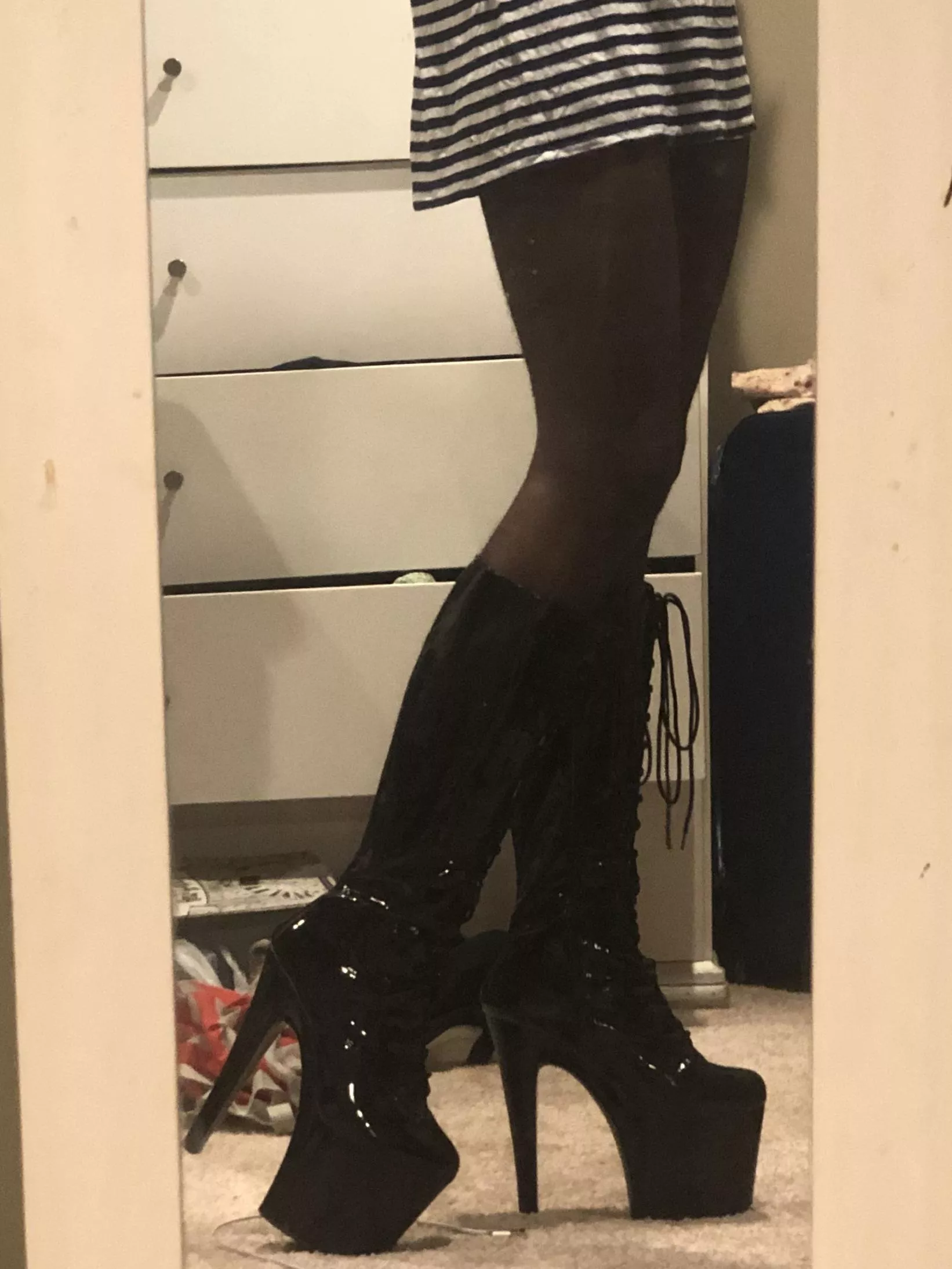Would you let these heels walk all over you? posted by MissxNatalia