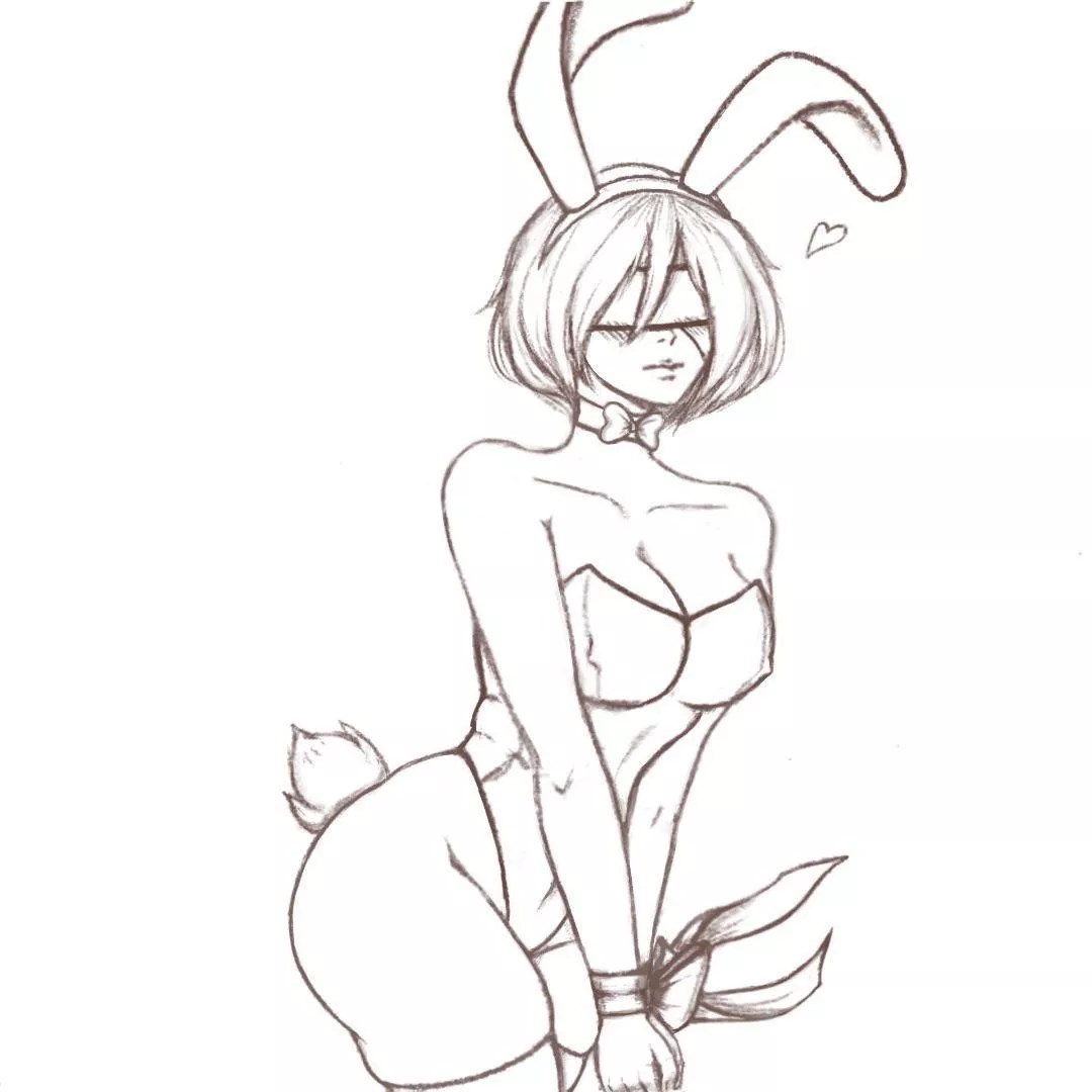 2B (milkypeach1) [NieR:Automata] posted by MilkyPeach_