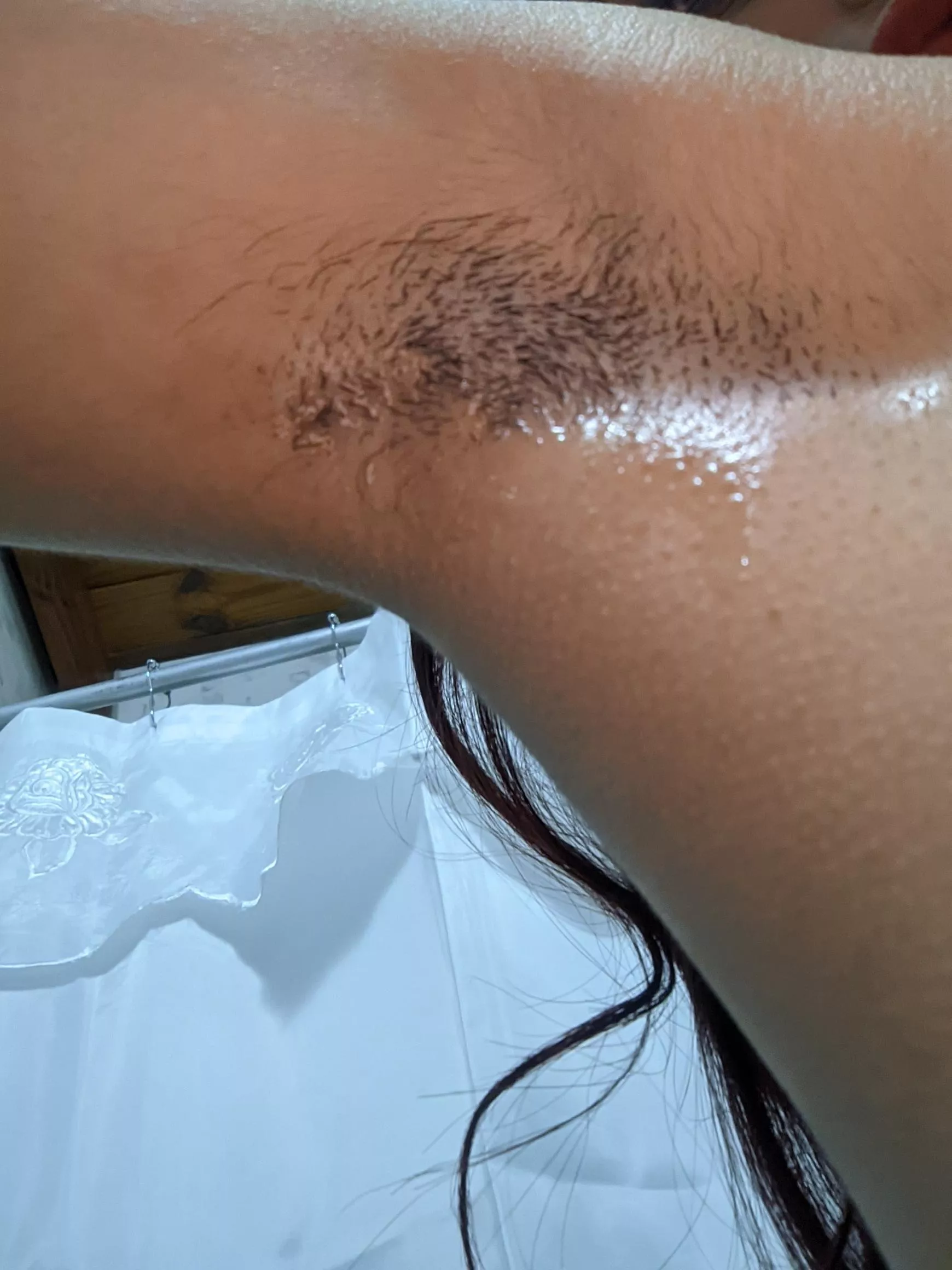 After a long day of work, would You smell and Clean my sweat armpit? posted by goddes_cami4885