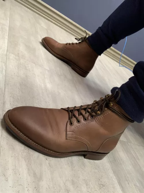 Blkbrd shoemaker Rudgier boot after ~4 months of wear by Darkcel_grind