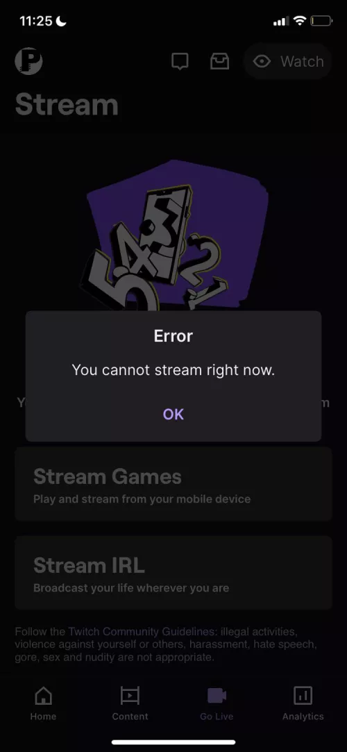 Error code without answer from Twitch by ThreePux