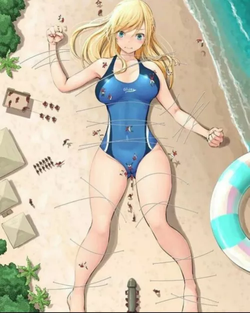 Gigant Blond Girl by SexyTigasis