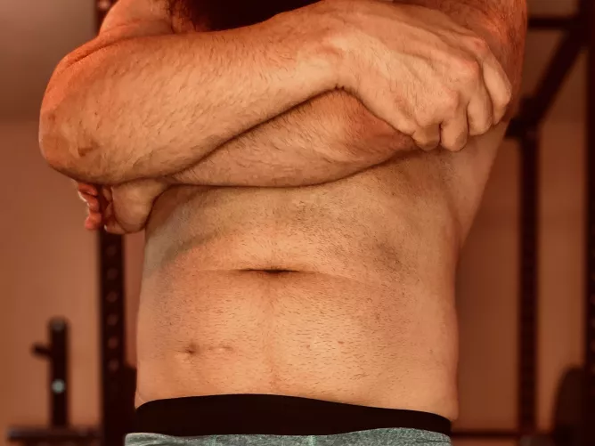 Imagine if my forearms looked this good all the time. I’d be unstoppable. 🤣 by DadBodFromWish