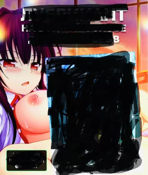 LF Color Source: 1girl, purple hair, red eyes, blush, open mouth, breasts out, open clothes, unbuttoned shirt, spread legs, large breasts, indoors, windows, hair intakes by lucrysanory