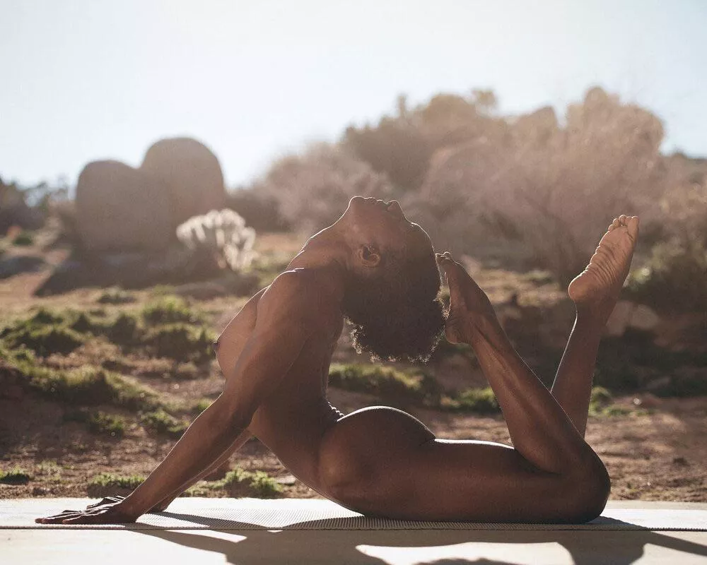 Naked yoga in Joshua Tree 🌵 posted by truenakedyoga