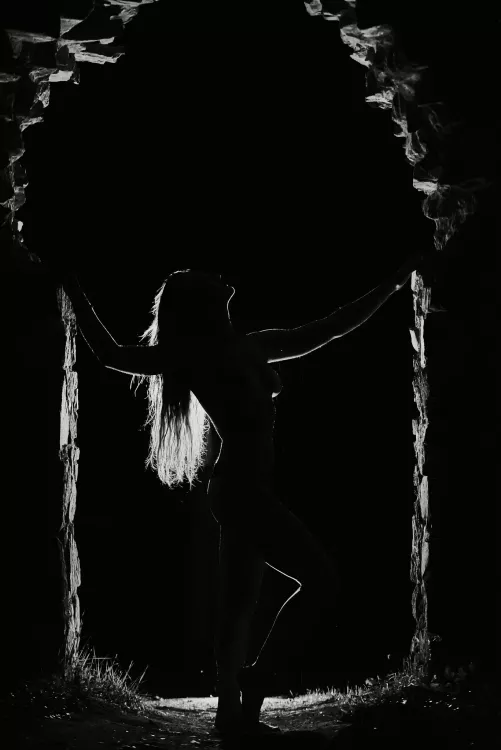 Owning the Look: A Woman in Black and White by MaskedBeauty42