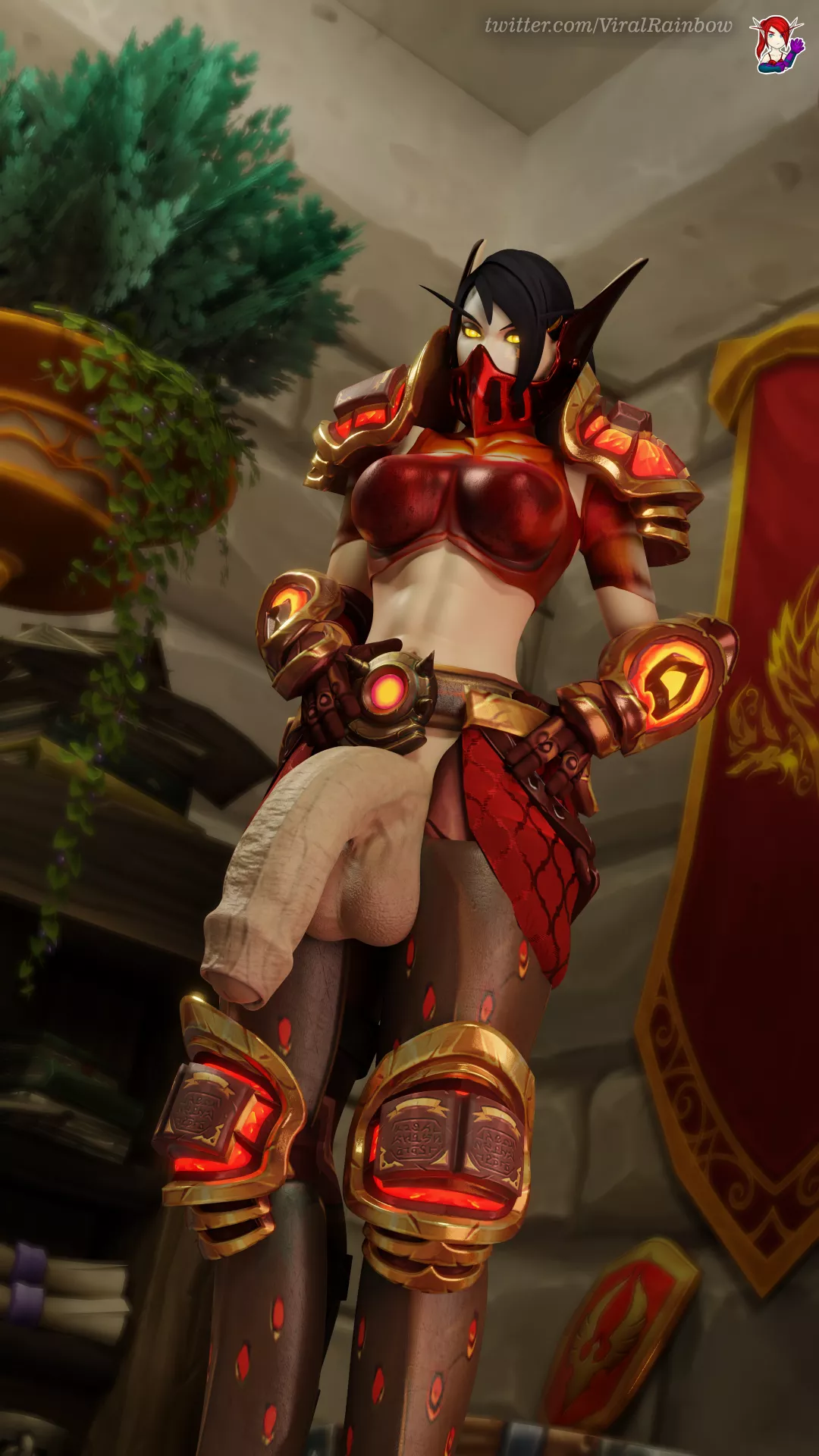 POV: You are intruder and you got found out (@ViralRainbow) posted by tainadaine