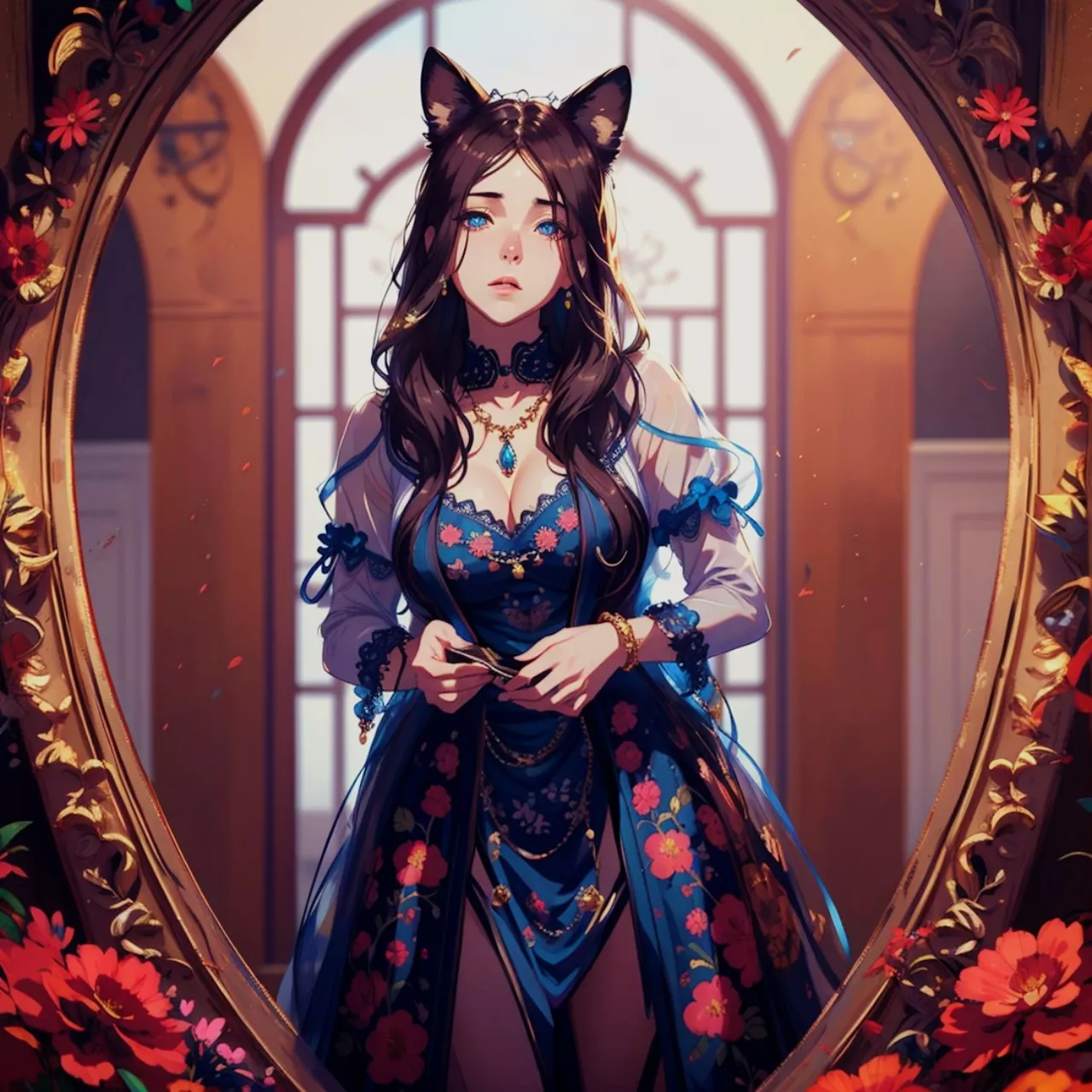 Dressed up Kitten posted by KatieKitten1