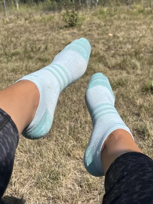 Enjoying the breeze after a run. by Whiskey_Walker