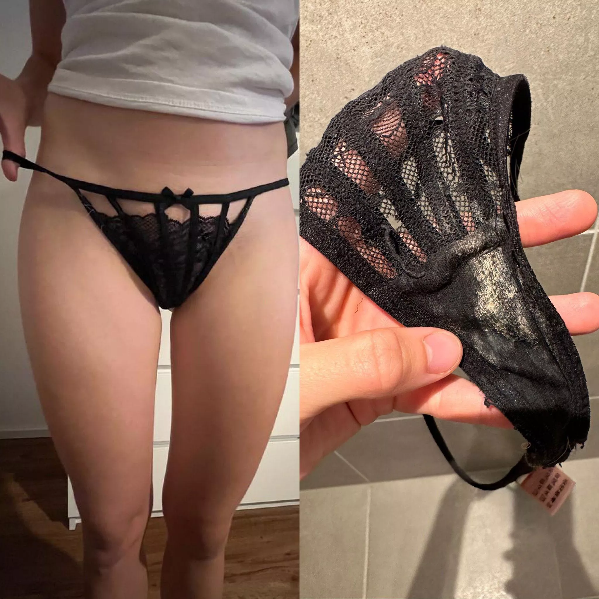 [F26] My thong in the morning when I dream of BBC’s at night posted by HannaHotwife26y