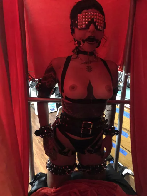 Hard to misbehave when your tied up and gagged by DarkSlugSlurper