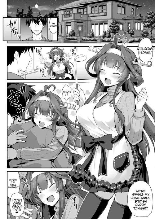 [Kokutou Nikke] Kongou-chan to Love Love Shinkon Play by JustAnotherExLurker