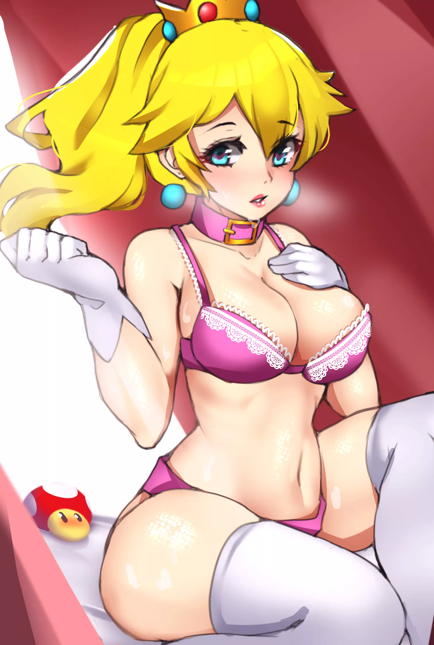 Lingerie Peach posted by Terran117