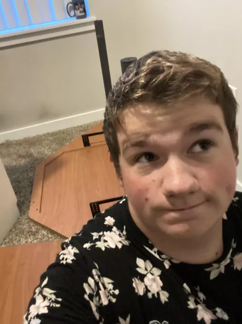 Office renovation 😁. “New” corner desk with space for 2 monitors 🖥️ by LateNightTeddyBear