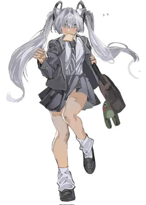 Running a morning marathon (Yongsadragon) [Punishing: Gray Raven] by ZAHANDOGAKIZU