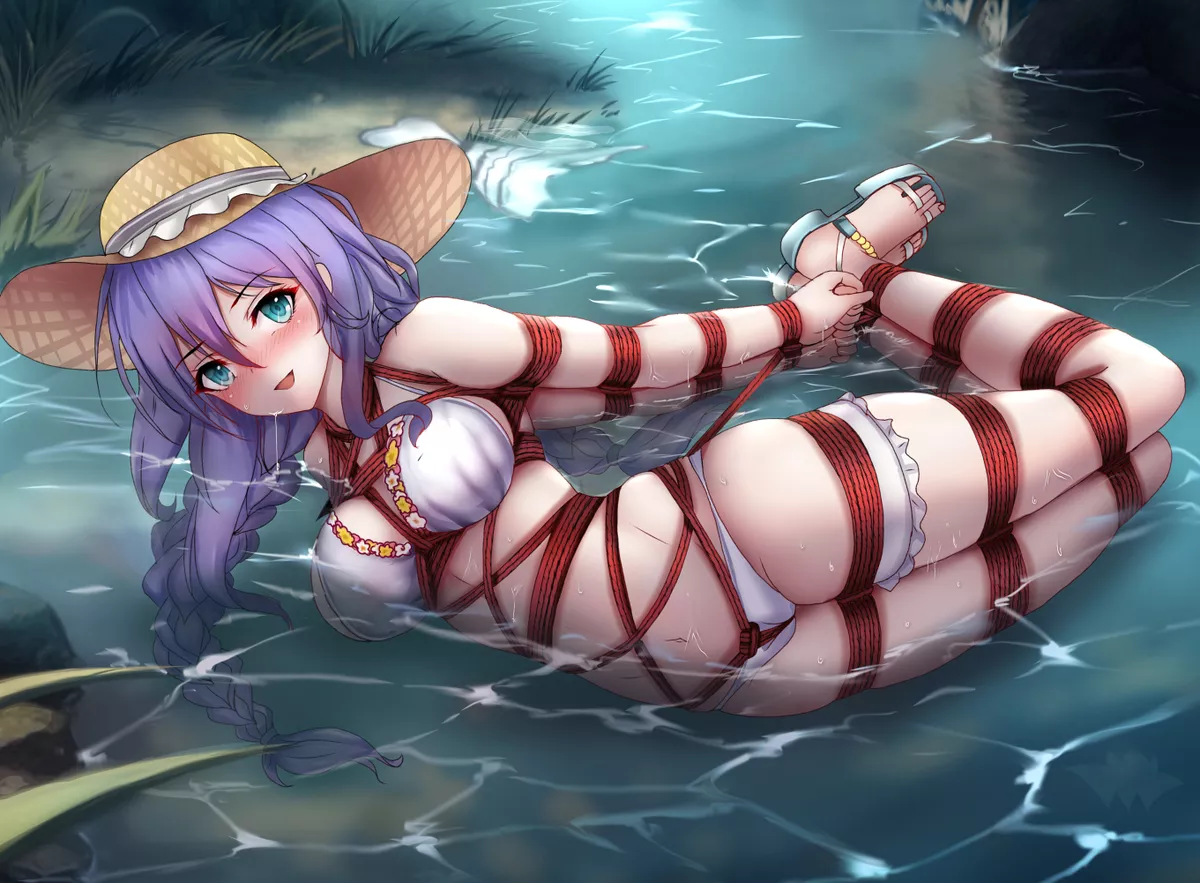 She's just enjoying a swim posted by PetGirlsAreBest