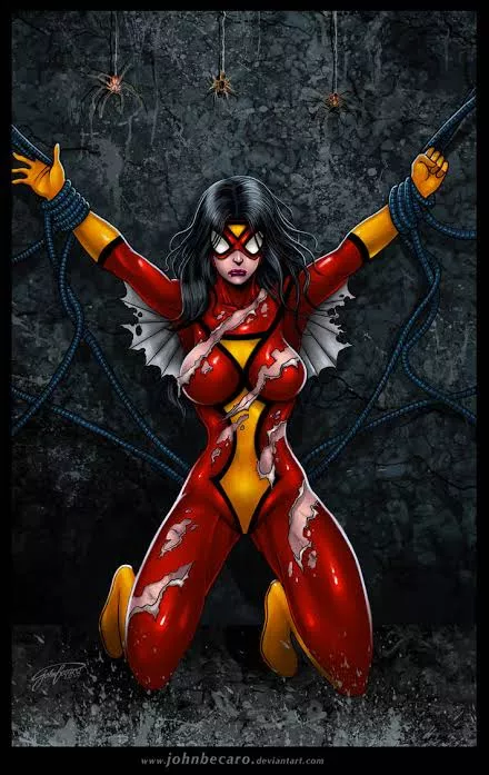 Spider woman captured posted by Thepredator38